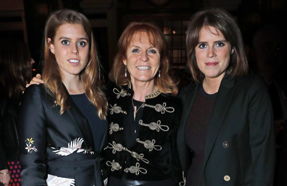  Royals turned out in numbers with Princess Beatrice of York, Sarah Ferguson, Duchess of York and Princess Eugenie of York