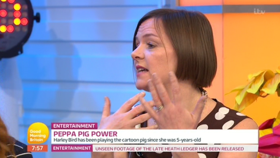  Sarah said people often come to recognise her sound