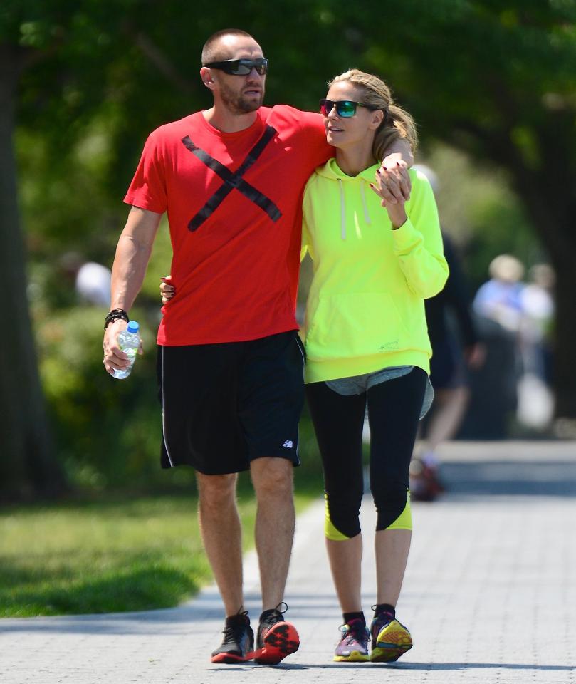 Bodyguard Martin Kirsten, pictured with ex-girlfriend Heidi Klum