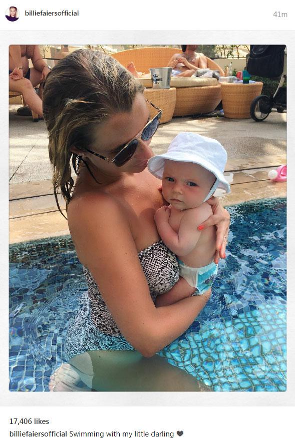  Her Instagram followers were amazed how she looked so slim just two months after giving birth to her second child