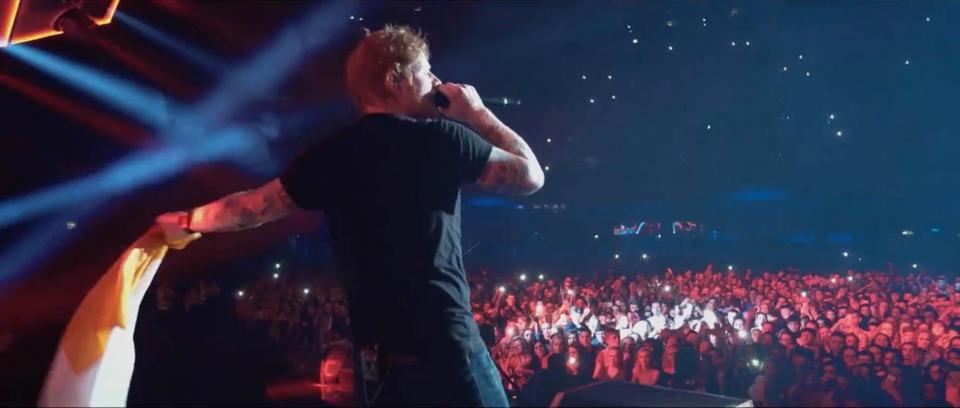  Ed recently revealed his misspelled Galway Girl tattoo tale at a gig