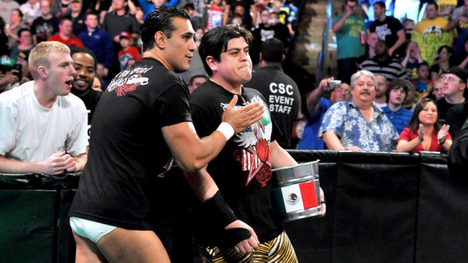  Rodriguez and Del Rio often fought in the ring together as a tag-team duo