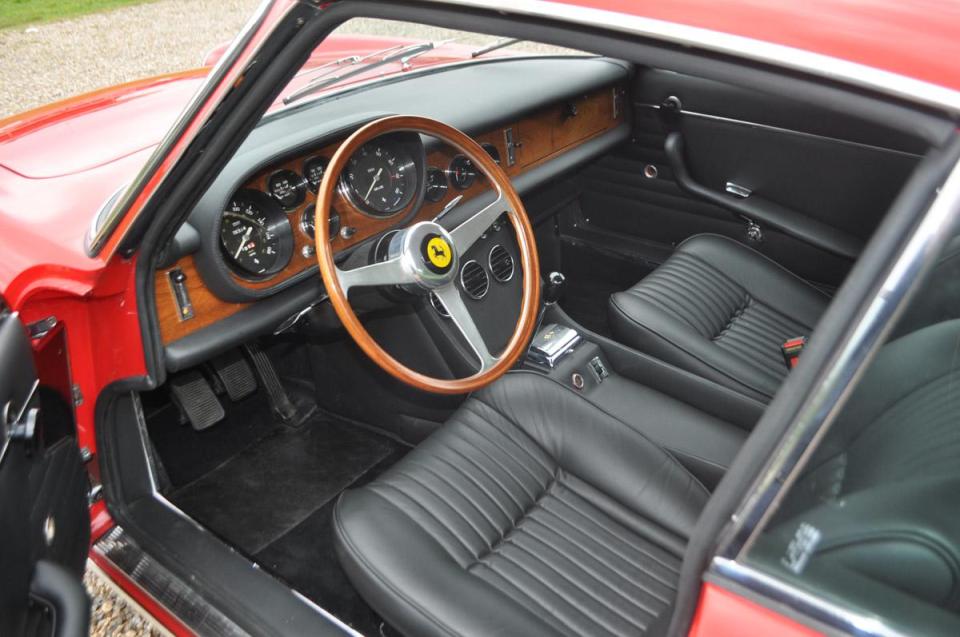The Ferrari still excels in interior comfort
