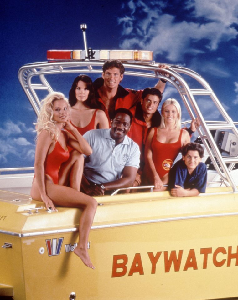  The TV series starred The Hoff and a host of old faces