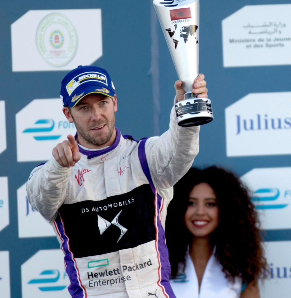 Bird took second place in the Marrakech ePrix