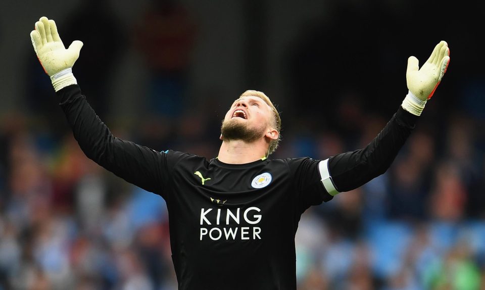 Leicester are safe now, but it was still frustrating for the Danish keeper