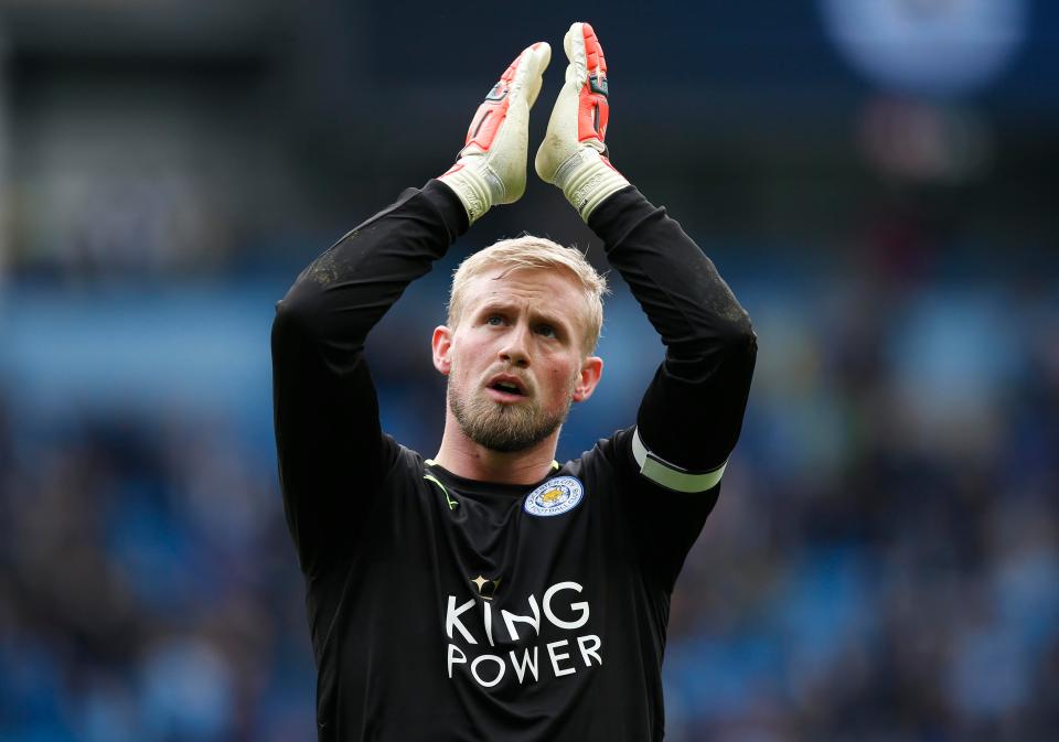 Schmeichel comes with a strong reputation after winning the league last season