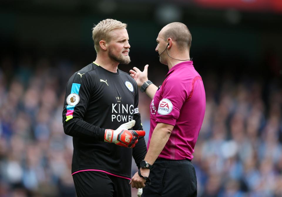 Schmeichel was incensed at the decision which he says made his side lose their focus