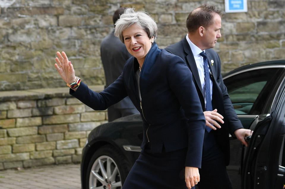  Theresa May showed the world her blueprint for a Brexit Britain this morning
