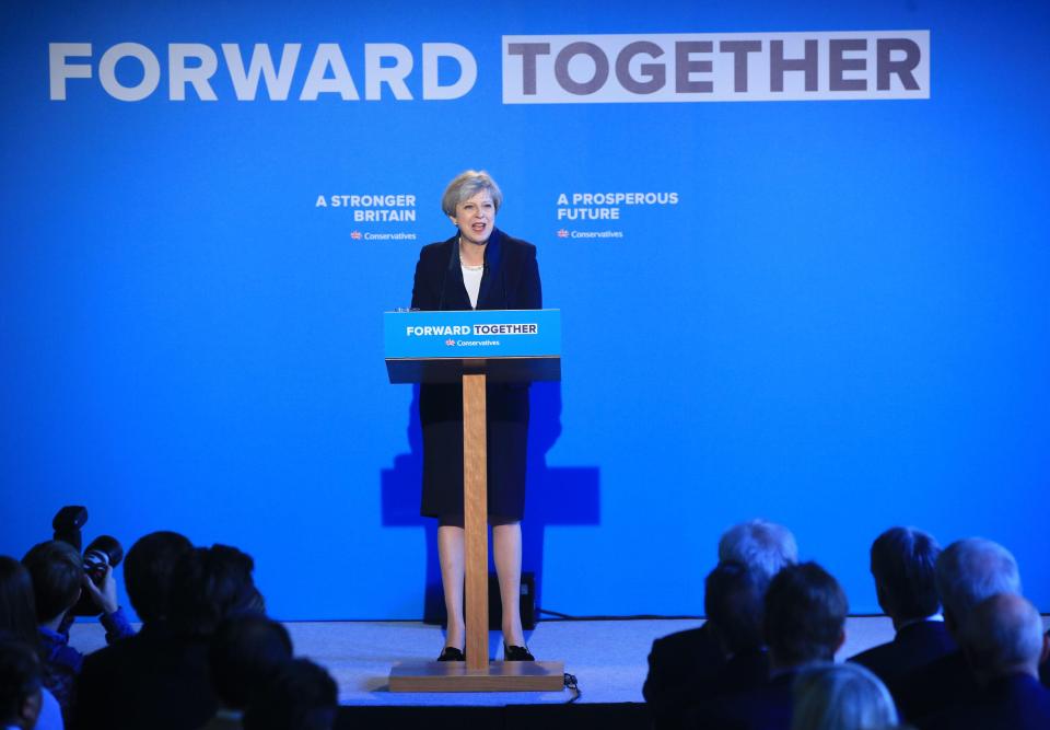  The PM put social care at the centre of her set of pledges for Britain