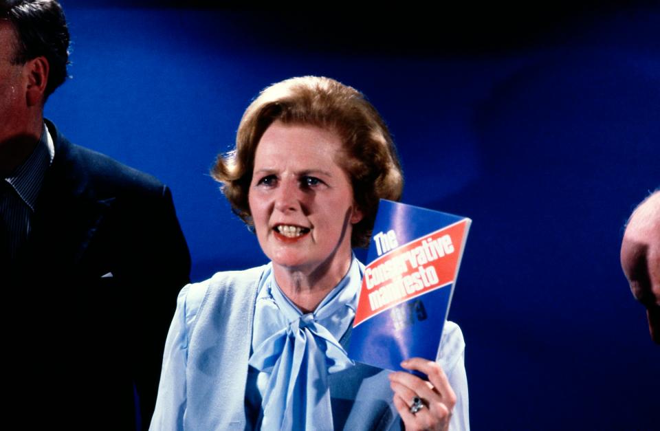  She compared herself to Margaret Thatcher saying she is a 'good Conservative'