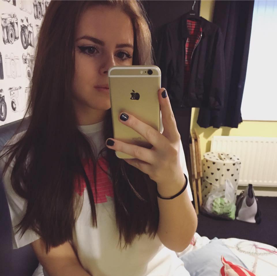 Courtney, 19, was a student in Leeds 