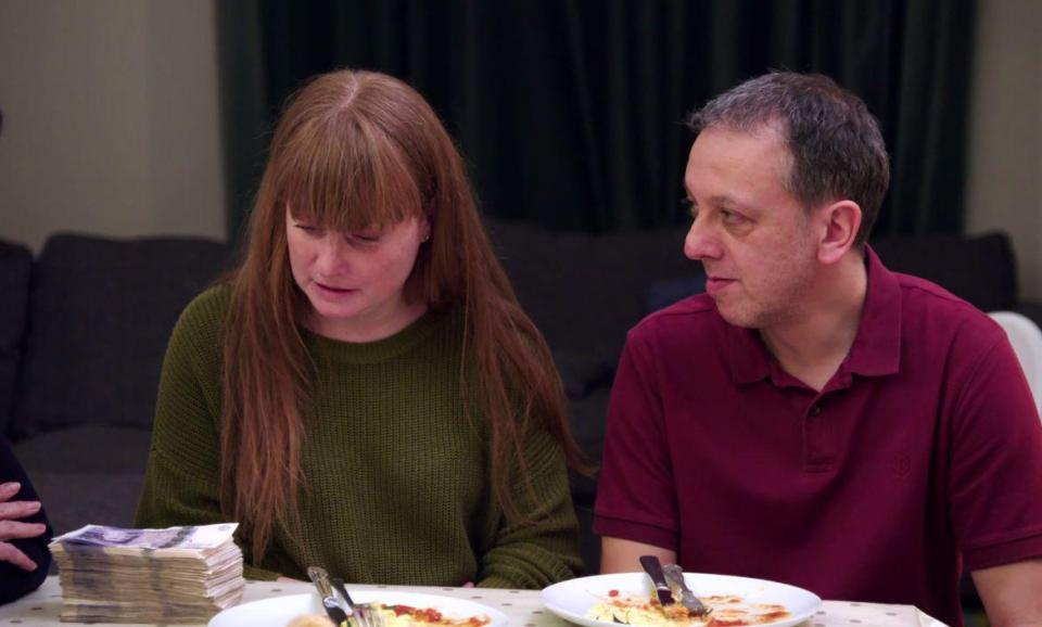  Tania and Mark are faced with the £7800 a year that they could save if they planned meals and cooked Matt's dishes