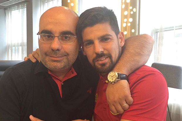  Agent Rafael Coto is at Atletico Madrid to make a deal for Nolito