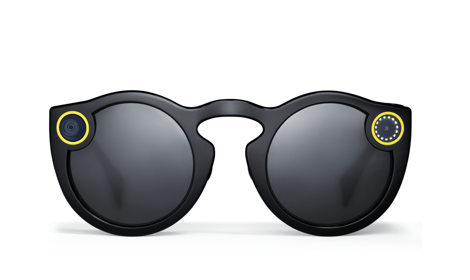  The Spectacles come in black, coral or teal colours