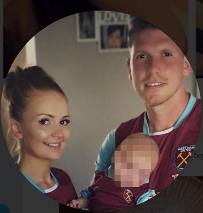 Sian and Craig feature in her old Twitter profile picture