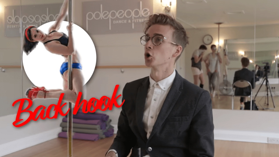  Joe asked the boys to try and recreate "the backhook"
