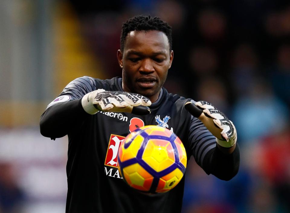 Steve Mandanda is refusing to report for Crystal Palace's pre-season training