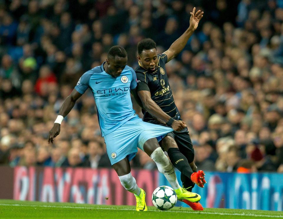 Moussa Dembele impressed for Celtic during their Champions League group games against Manchester City