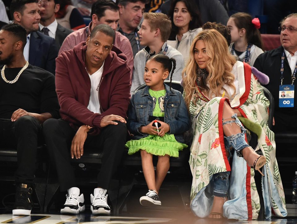  The twins will have a doting big sister in the couple's little girl, Blue Ivy, five