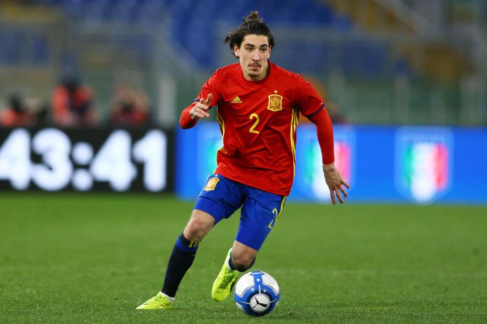  Hector Bellerin will look to put Arsenal's disappointing season behind him with international glory