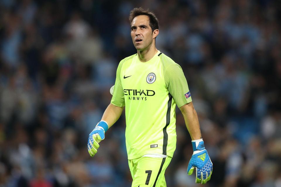 Claudio Bravo flopped for City after being brought in to replace Joe Hart as number one