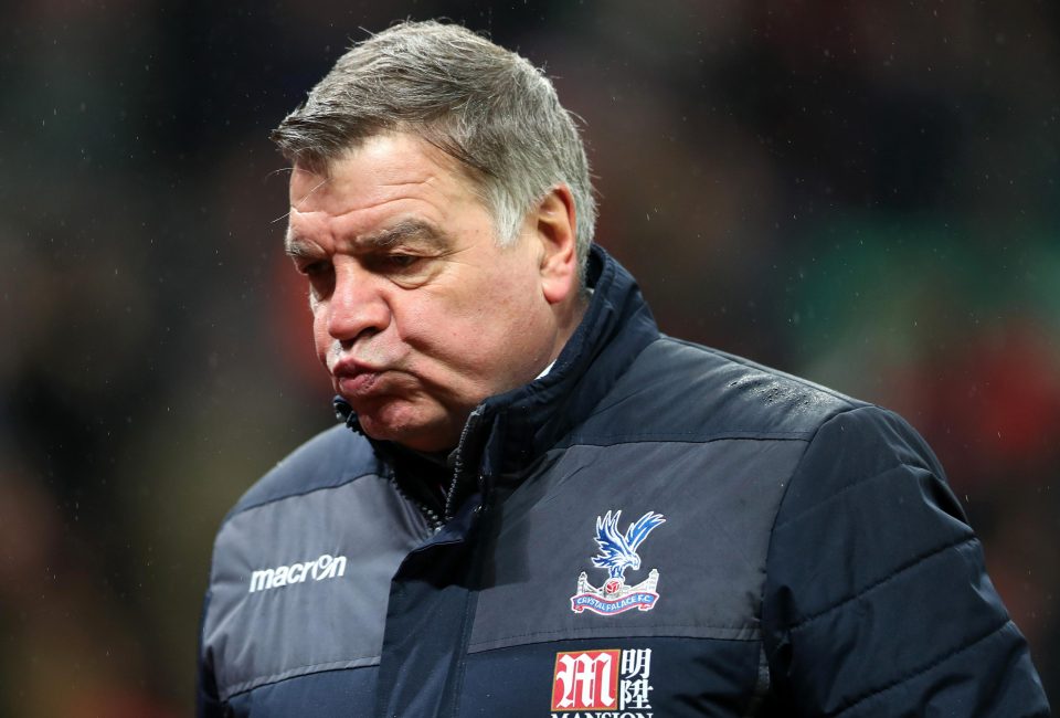 Sam Allardyce quickly put Mandanda to the back of his mind at Selhurst Park