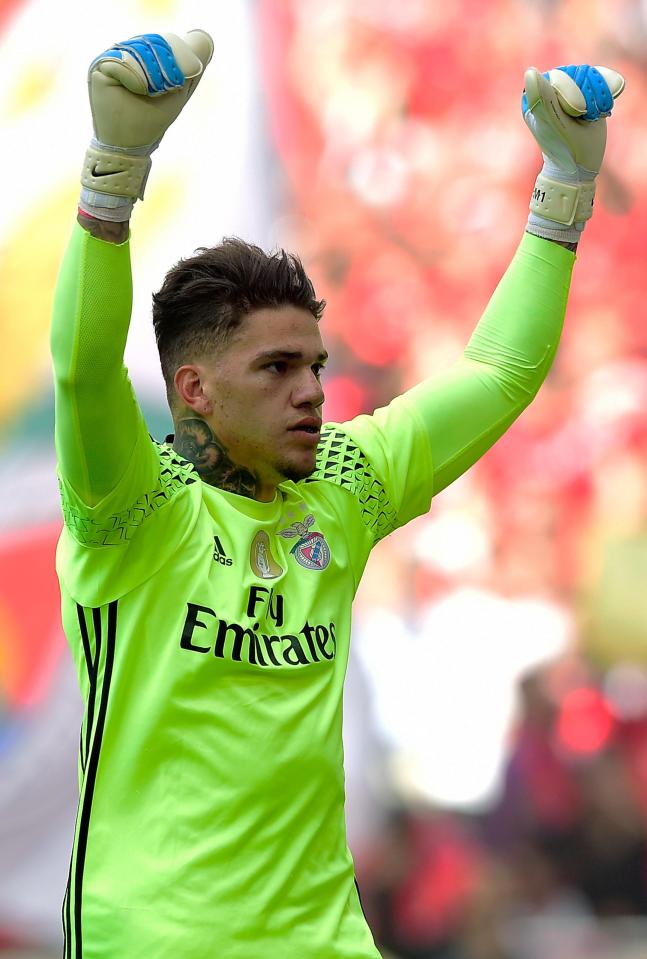 Manchester City have completed the £35million signing of Benfica Ederson