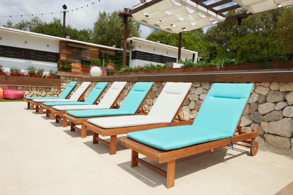  Tanning will be a top priority so producers have provided enough sunloungers for all