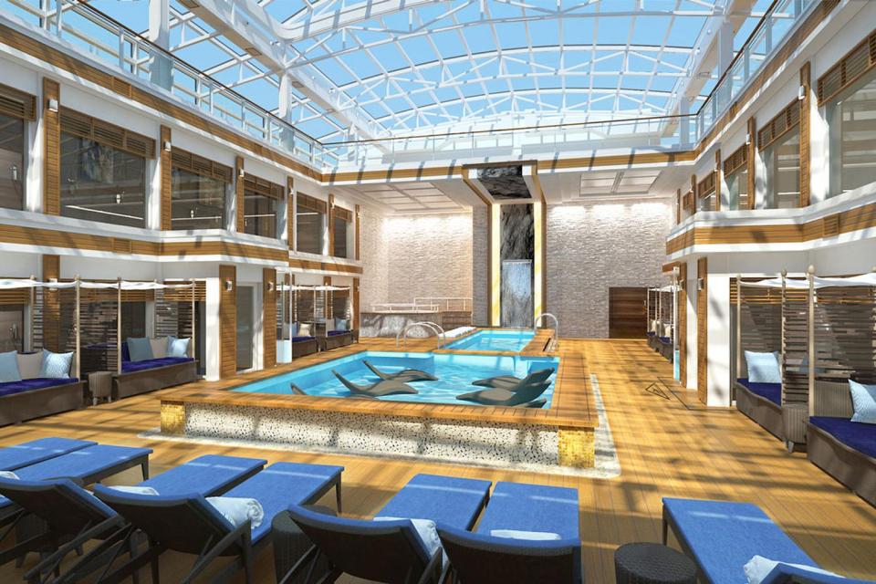 There will also be an exclusive ship-within-a-ship VIP area called The Haven 
