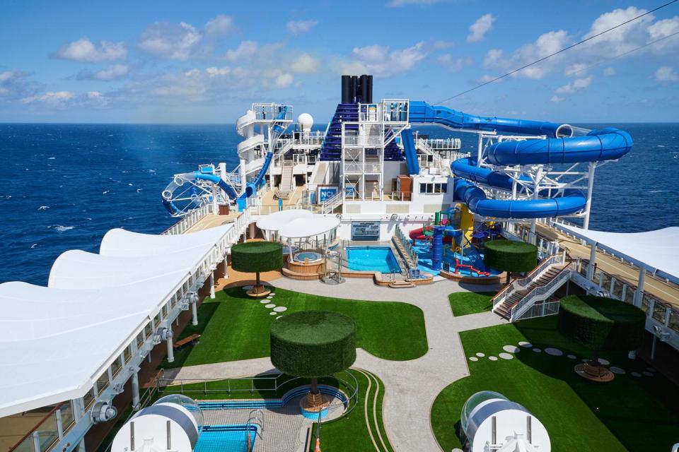 The 3,850 passenger Norwegian Joy has been designed for the Chinese market 