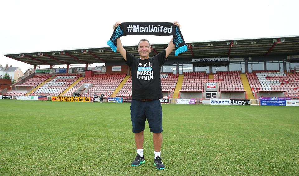 To support Jeff Stelling and find out more about his challenge visit www.prostatecanceruk.org/jeffsmarch