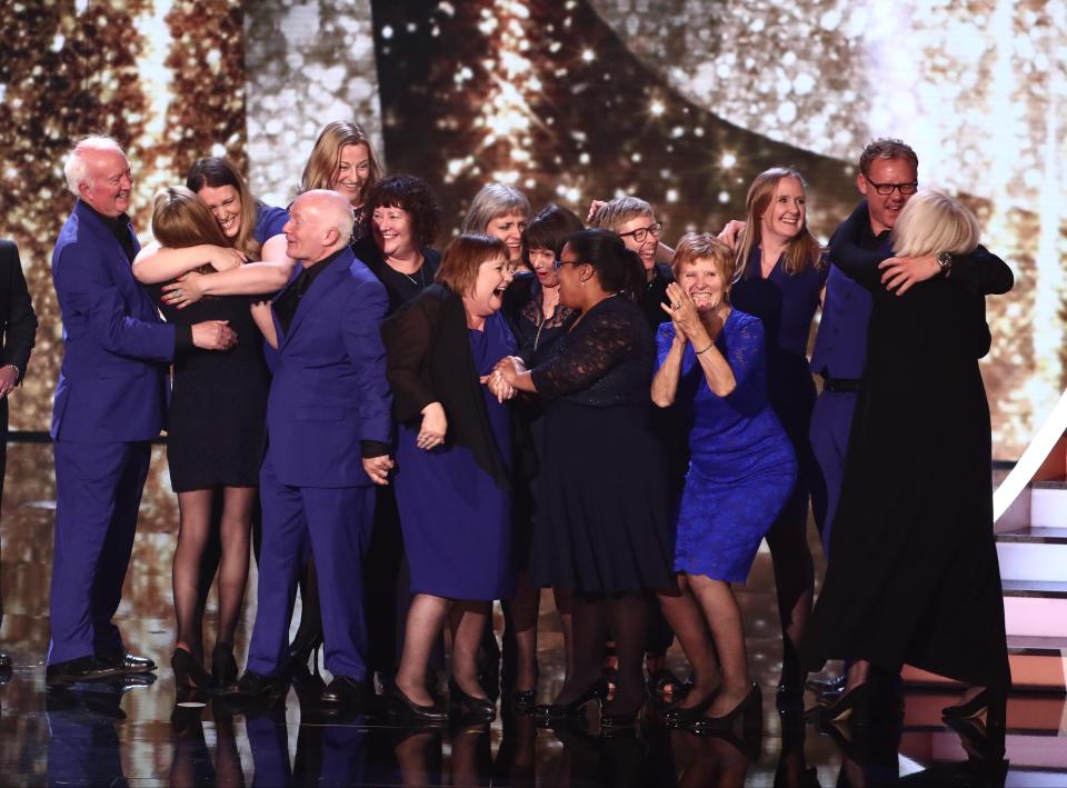  The Missing People Choir made the final of the talent show