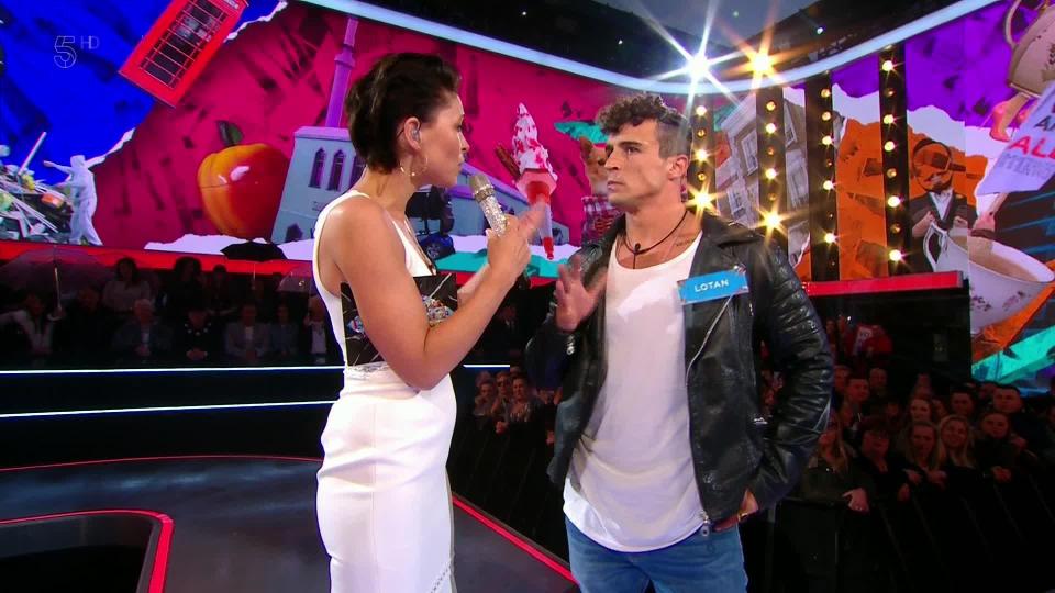  Lotan was the next on the list of bad-mouthed housemates by telling Emma 'f*** it' during his interview