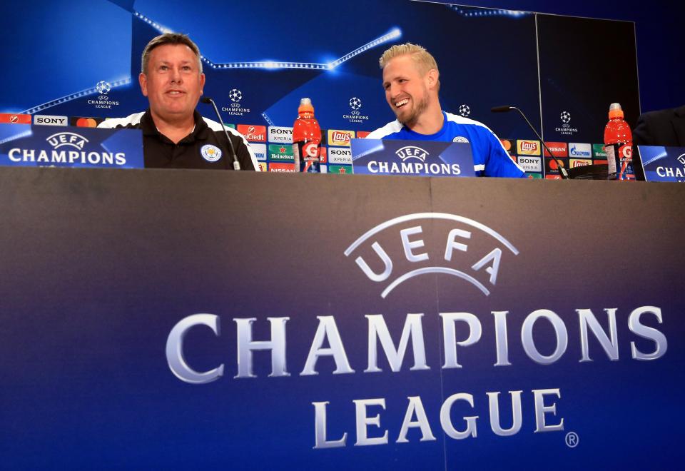  Leicester City boss Craig Shakespeare will slap a whopping £50million price tag on star goalkeeper Kasper Schmeichel