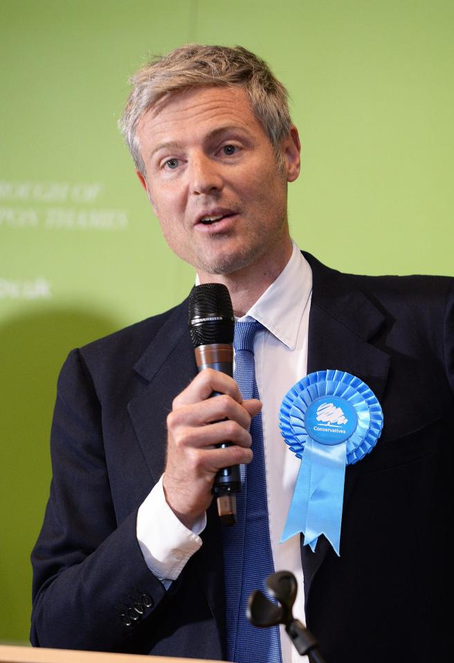  Zac Goldsmith is the latest MP to submit a no confidence letter