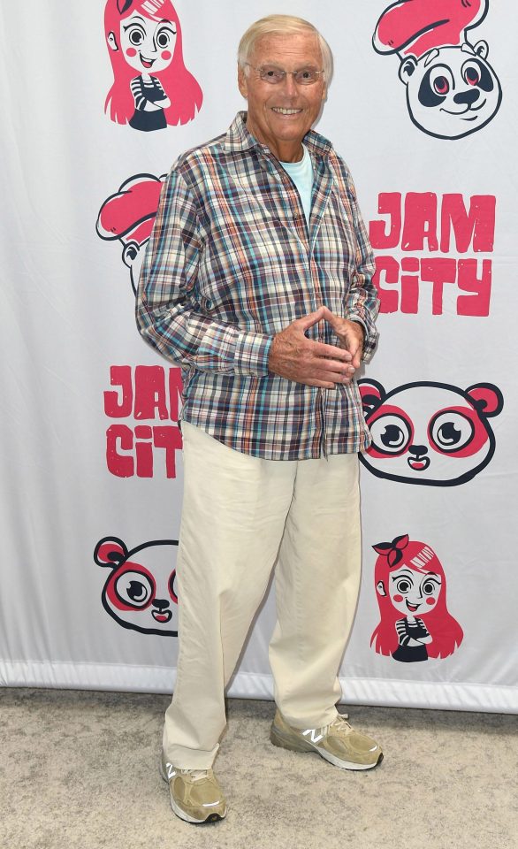 Adam West attends a Family Guy event in May 2017