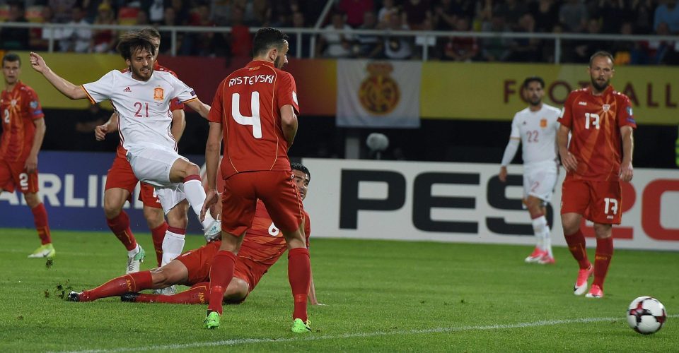 David Silva opened the scoring after 15 minute