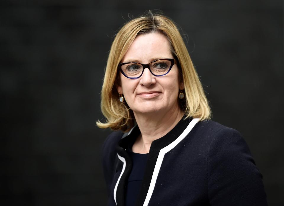  Home Secretary Amber Rudd is working with police to try and halt the spate of acid attacks