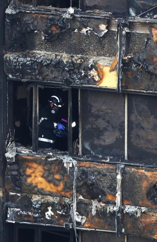 Fire crews are still on the scene today as the emergency services continue their search