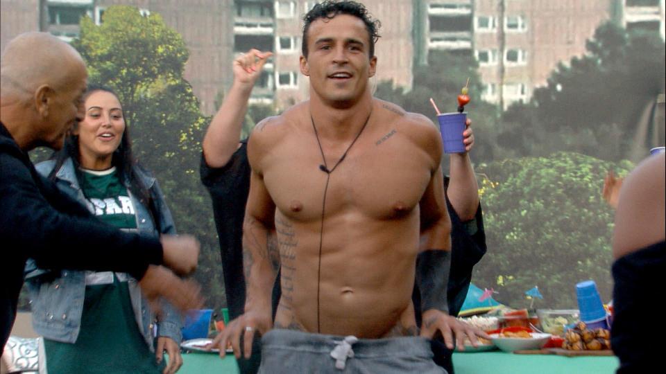  Lotan was cheered on by the girls as he performed his famous act