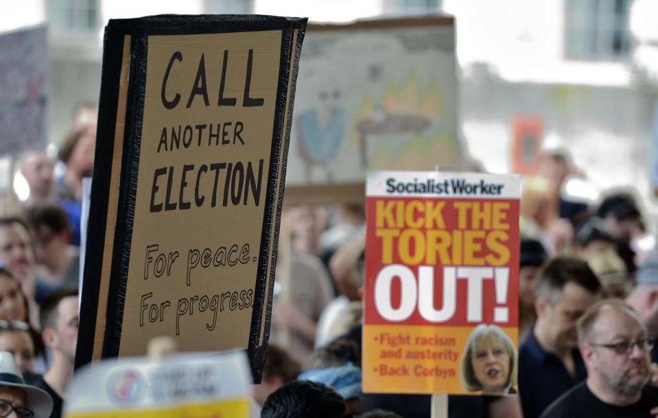 Protest organisers have said they want to “bring down the Government”