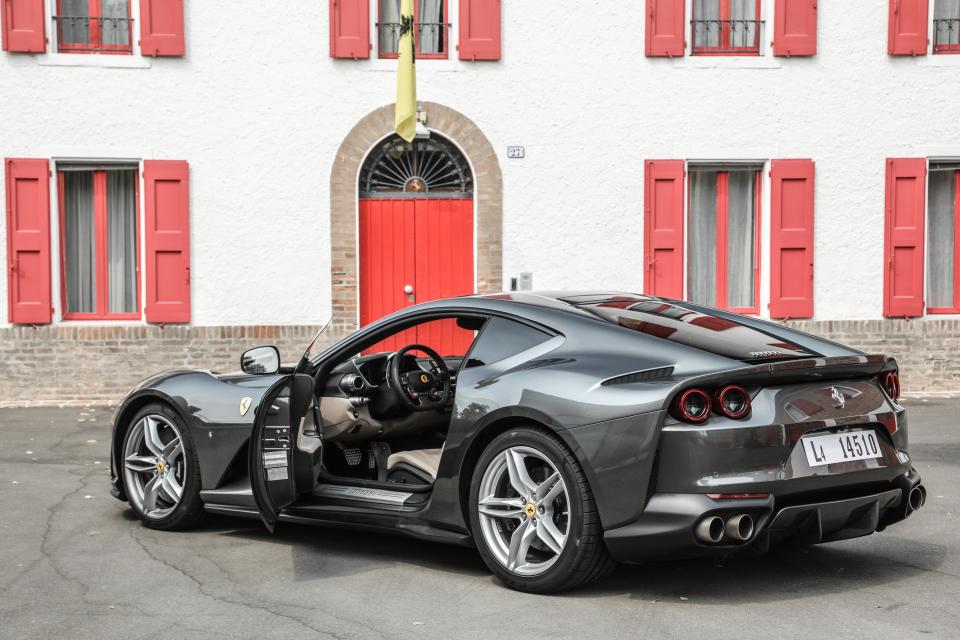  The '8' stands for 800hp and the '12' for 12-cylinder engine