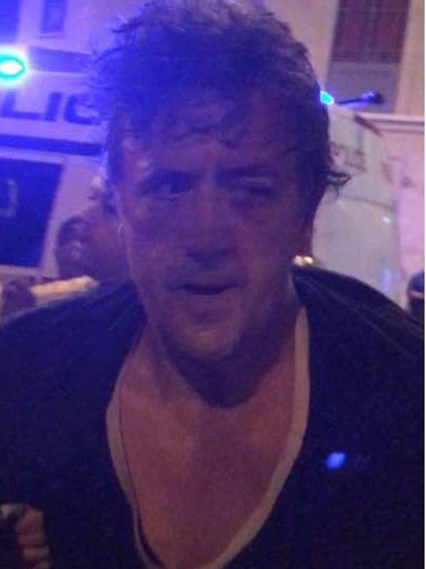  The dramatic moment a man suspected of mowing down pedestrians is arrested by police
