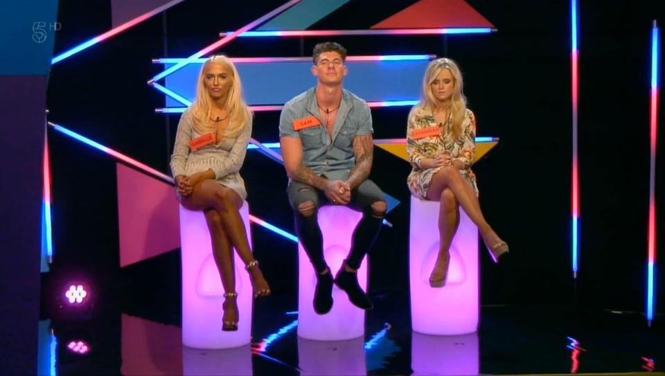  Three potential housemates were available to enter the house