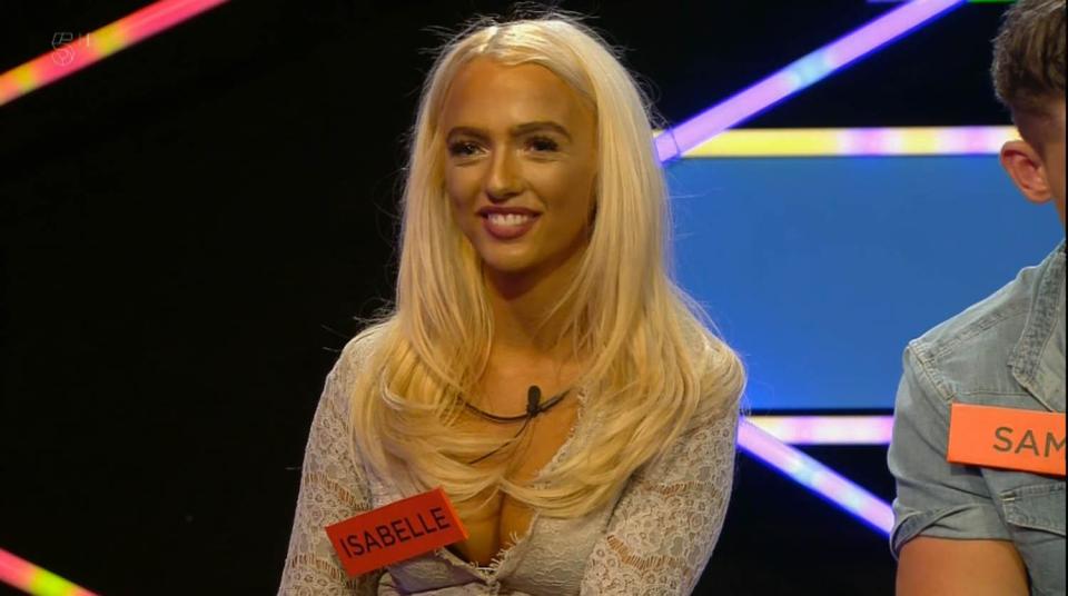  Isabelle Warburton was added to the Big Brother house