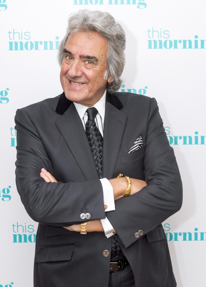 David Dickinson, 75, is an atiques expert who is fronting a new show called Name Your Price on ITV