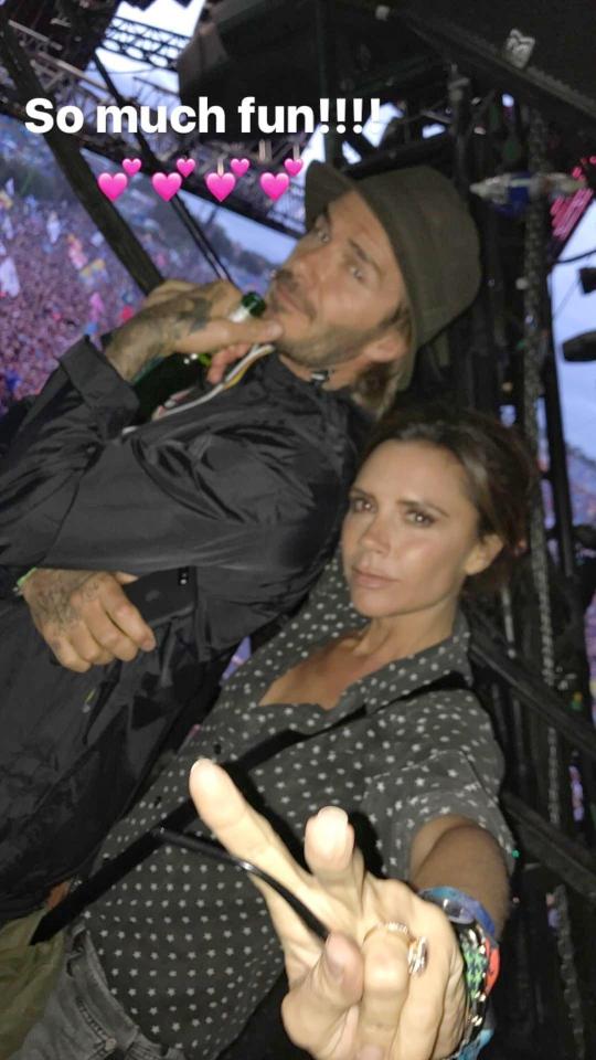  The pair still managed to take some snaps for social media
