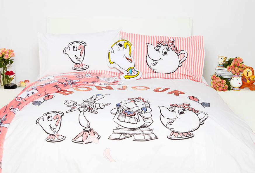  The enchanted home line includes a duvet cover, £18, and throw, £6, which are both available from August, and a Chip cushion, £6, which you can buy from July