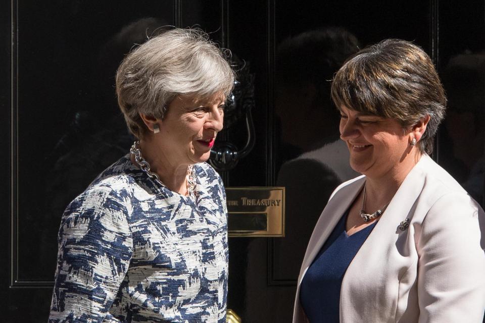  People will take to the streets to protest Theresa May's deal with the DUP